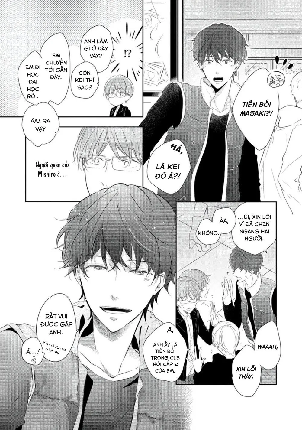 Mike-chan Và Thầy Kuro Chapter 3 Trang 7