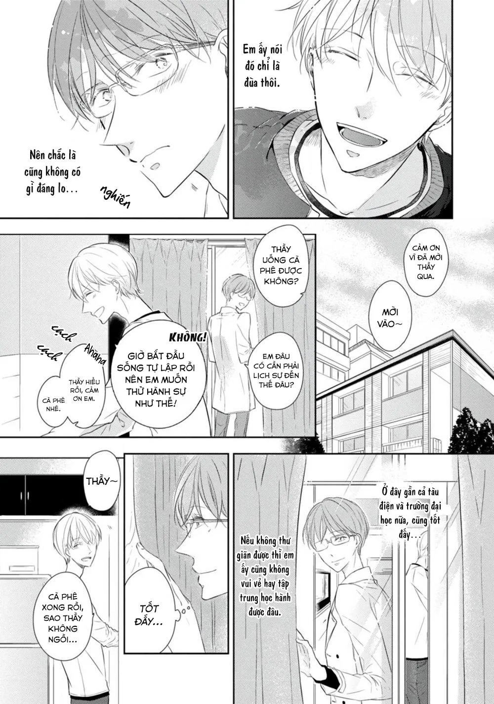 Mike-chan Và Thầy Kuro Chapter 3 Trang 14