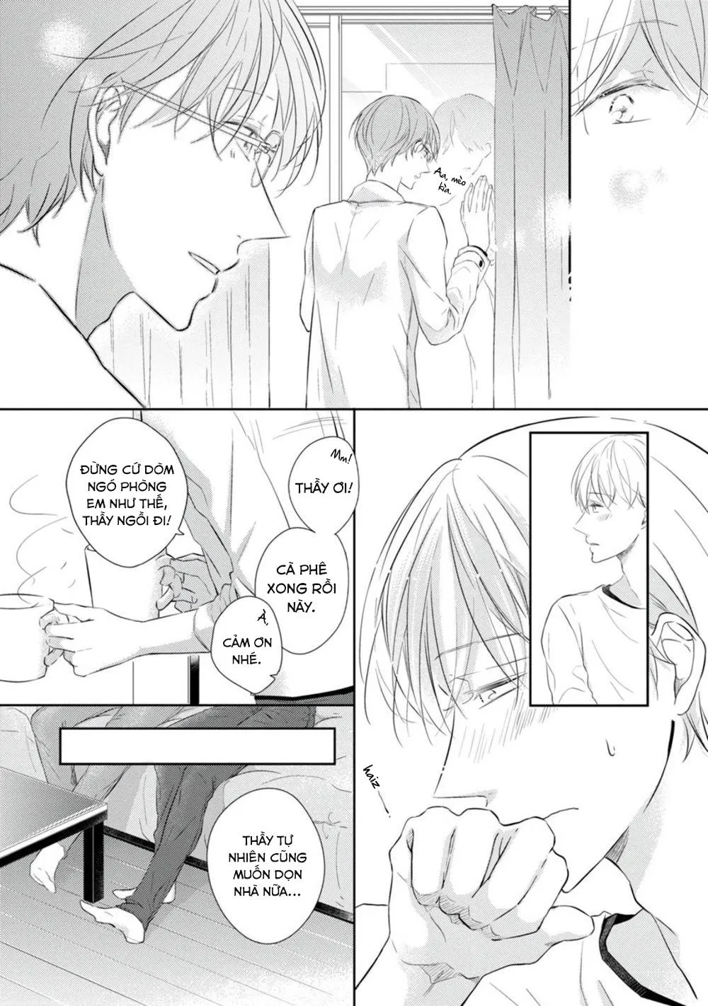 Mike-chan Và Thầy Kuro Chapter 3 Trang 15