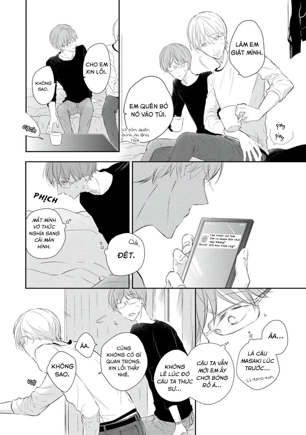 Mike-chan Và Thầy Kuro Chapter 3 Trang 19