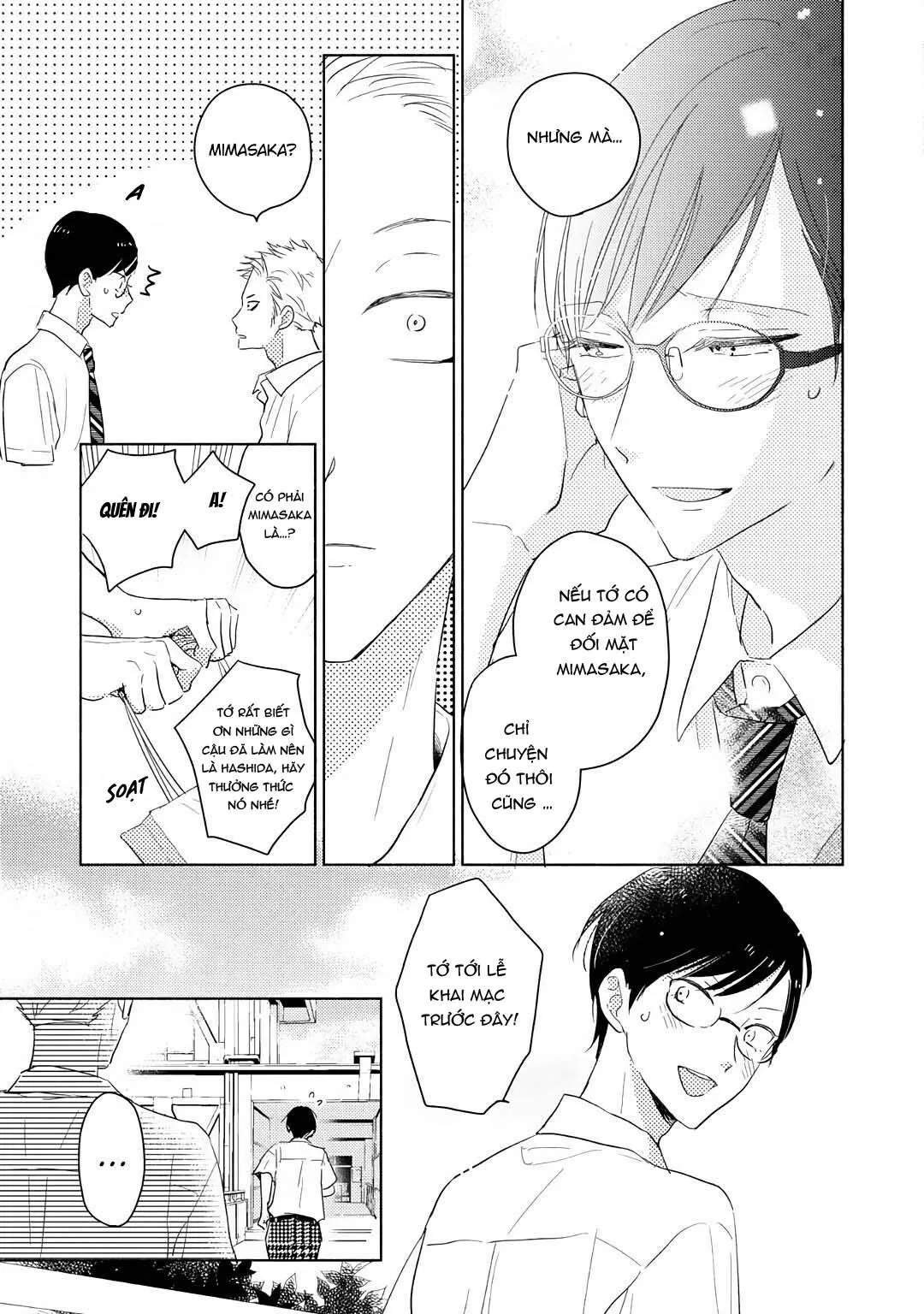 Mimasaka-kun to Mayoeru Kobuta Chapter 4 Trang 7