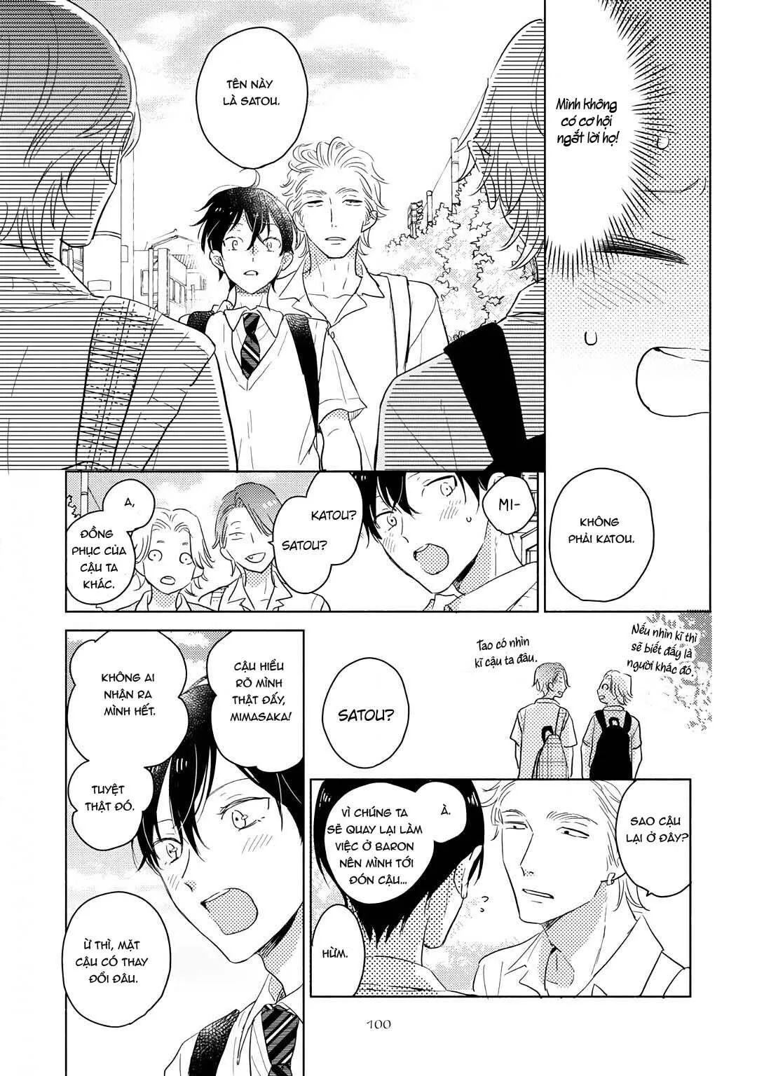 Mimasaka-kun to Mayoeru Kobuta Chapter 4 Trang 10