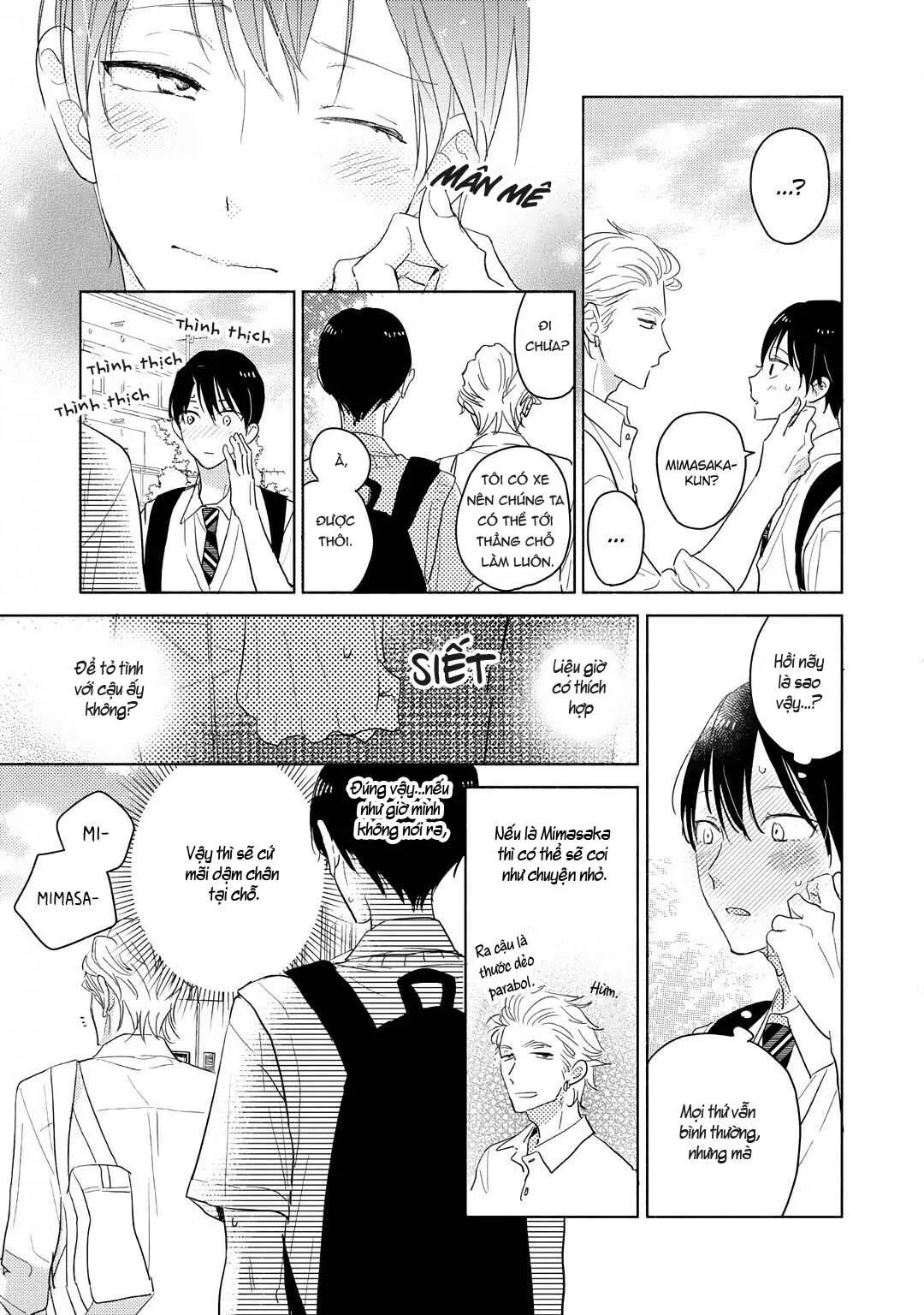 Mimasaka-kun to Mayoeru Kobuta Chapter 4 Trang 13