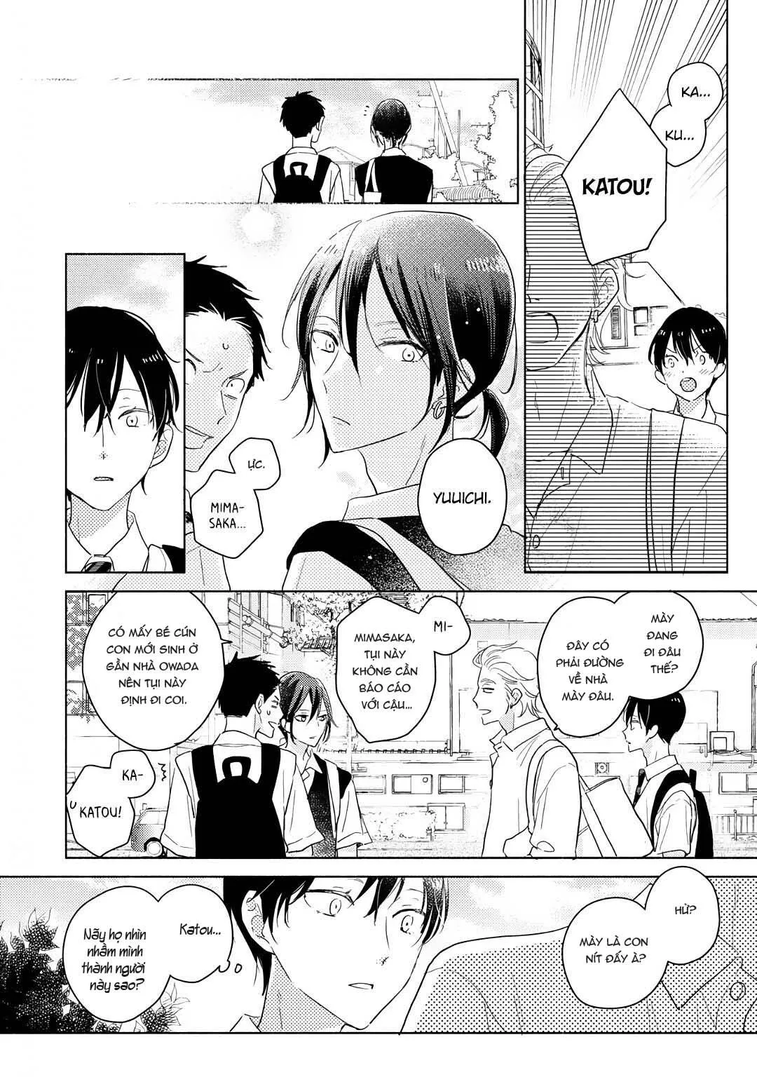 Mimasaka-kun to Mayoeru Kobuta Chapter 4 Trang 14