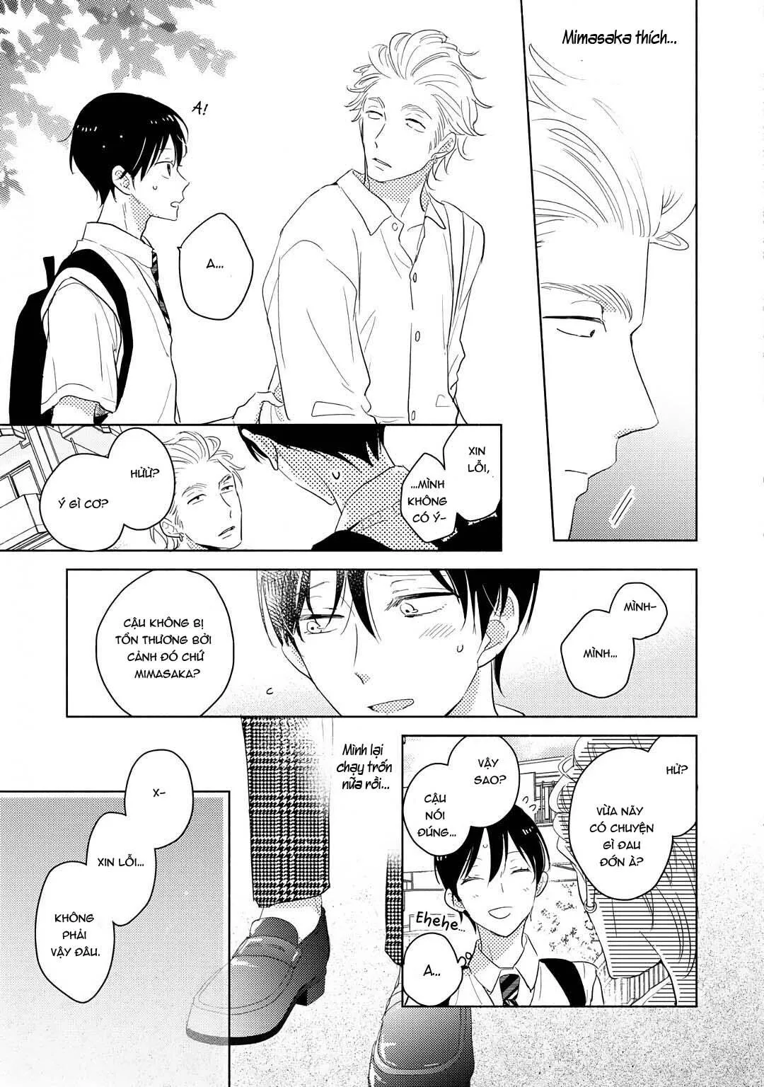 Mimasaka-kun to Mayoeru Kobuta Chapter 4 Trang 17