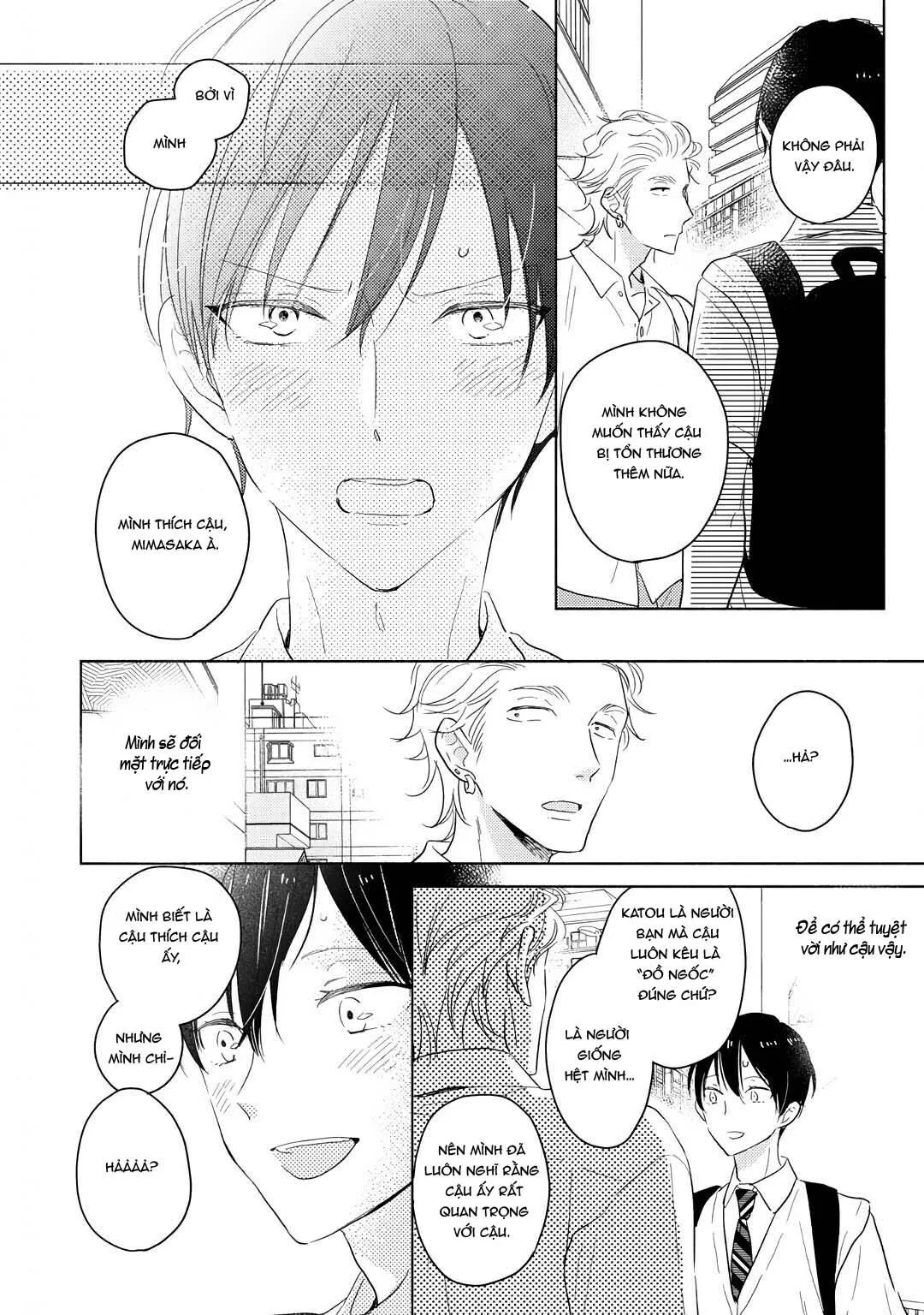 Mimasaka-kun to Mayoeru Kobuta Chapter 4 Trang 18