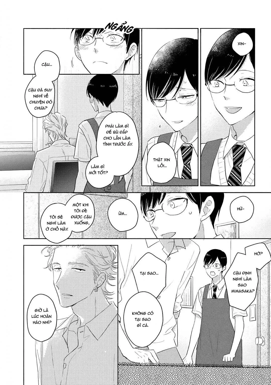 Mimasaka-kun to Mayoeru Kobuta Chapter 4 Trang 24