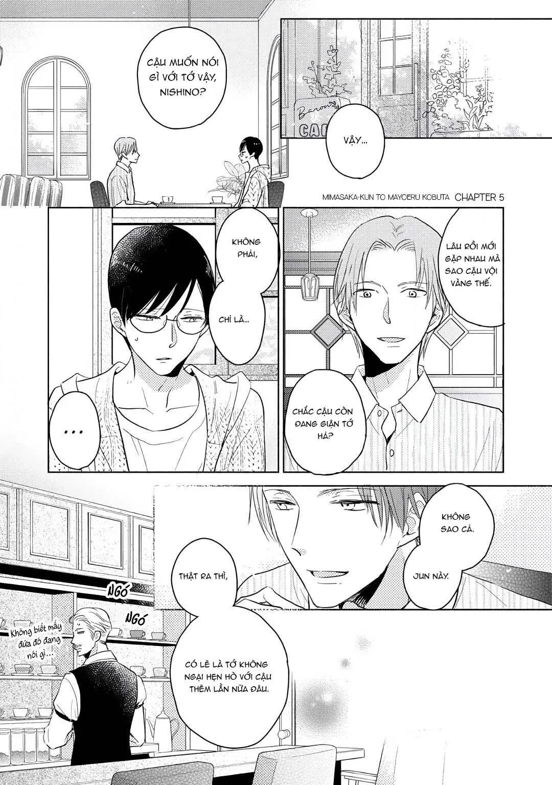 Mimasaka-kun to Mayoeru Kobuta Chapter 5 Trang 3