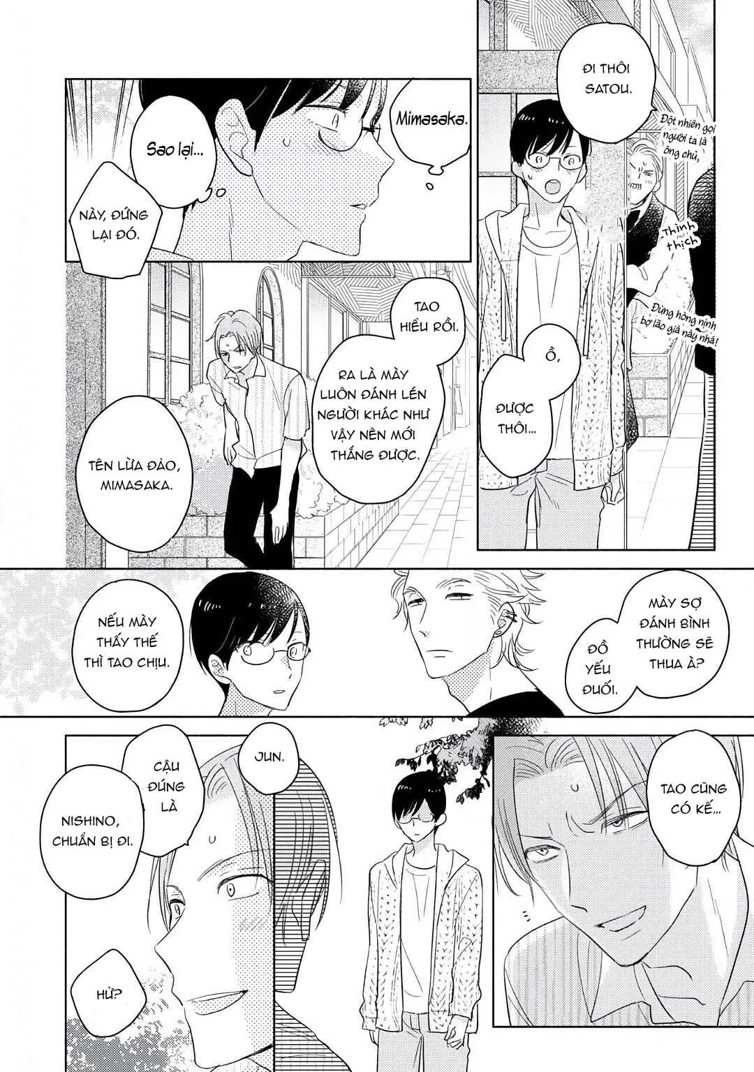 Mimasaka-kun to Mayoeru Kobuta Chapter 5 Trang 24