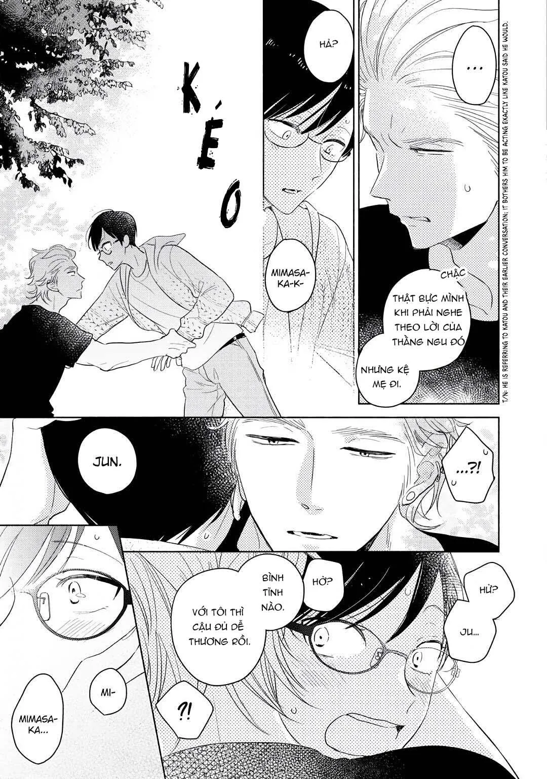 Mimasaka-kun to Mayoeru Kobuta Chapter 5 Trang 35