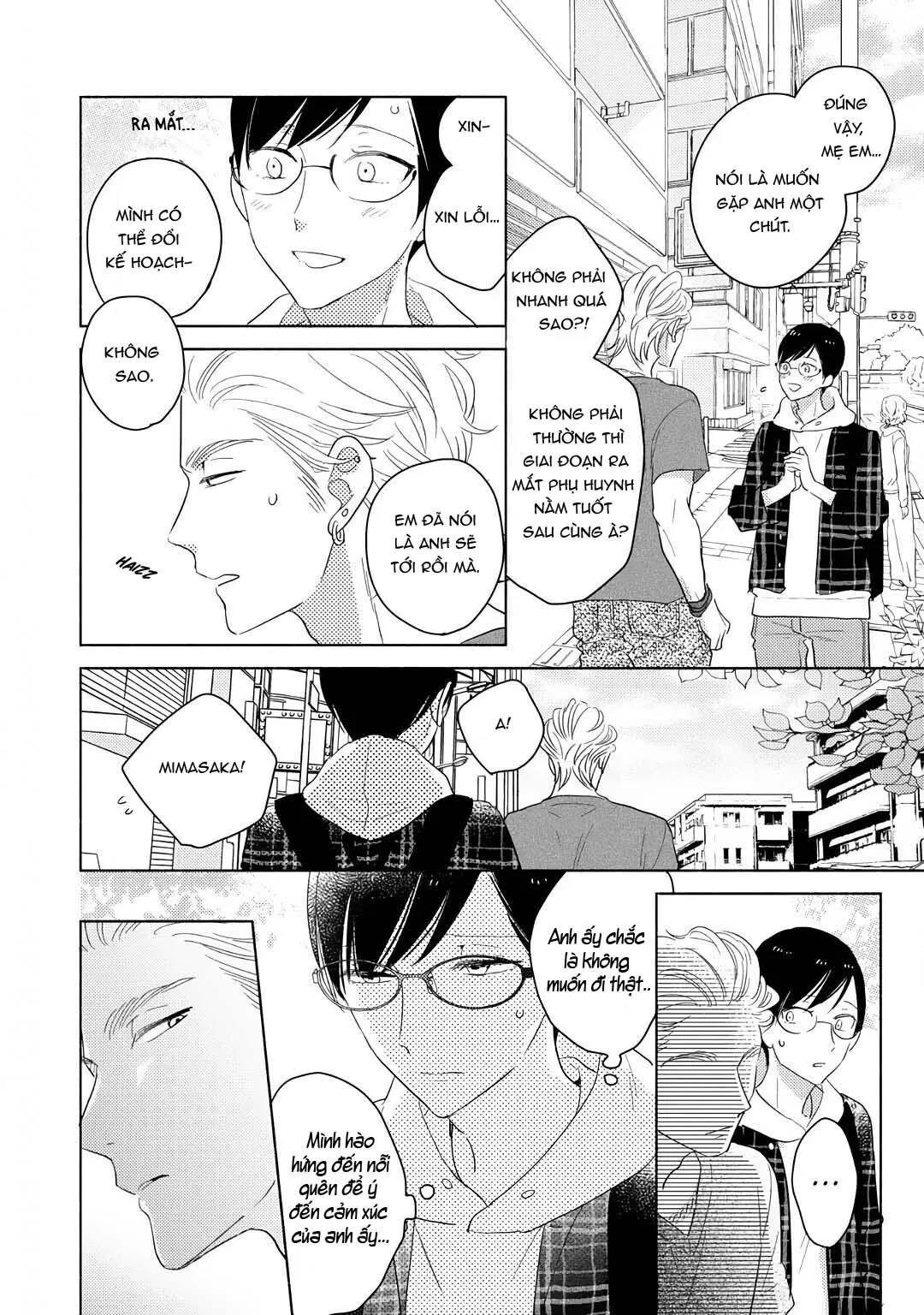 Mimasaka-kun to Mayoeru Kobuta Chapter 6 Trang 32