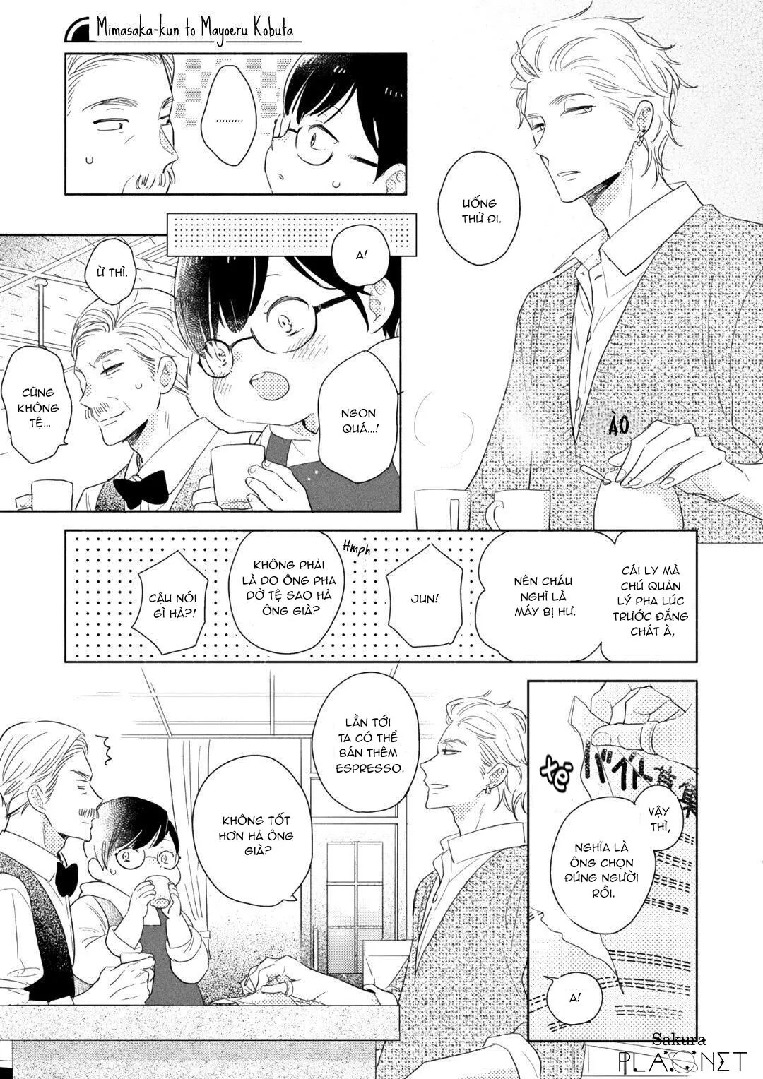 Mimasaka-kun to Mayoeru Kobuta Chapter 1 Trang 27