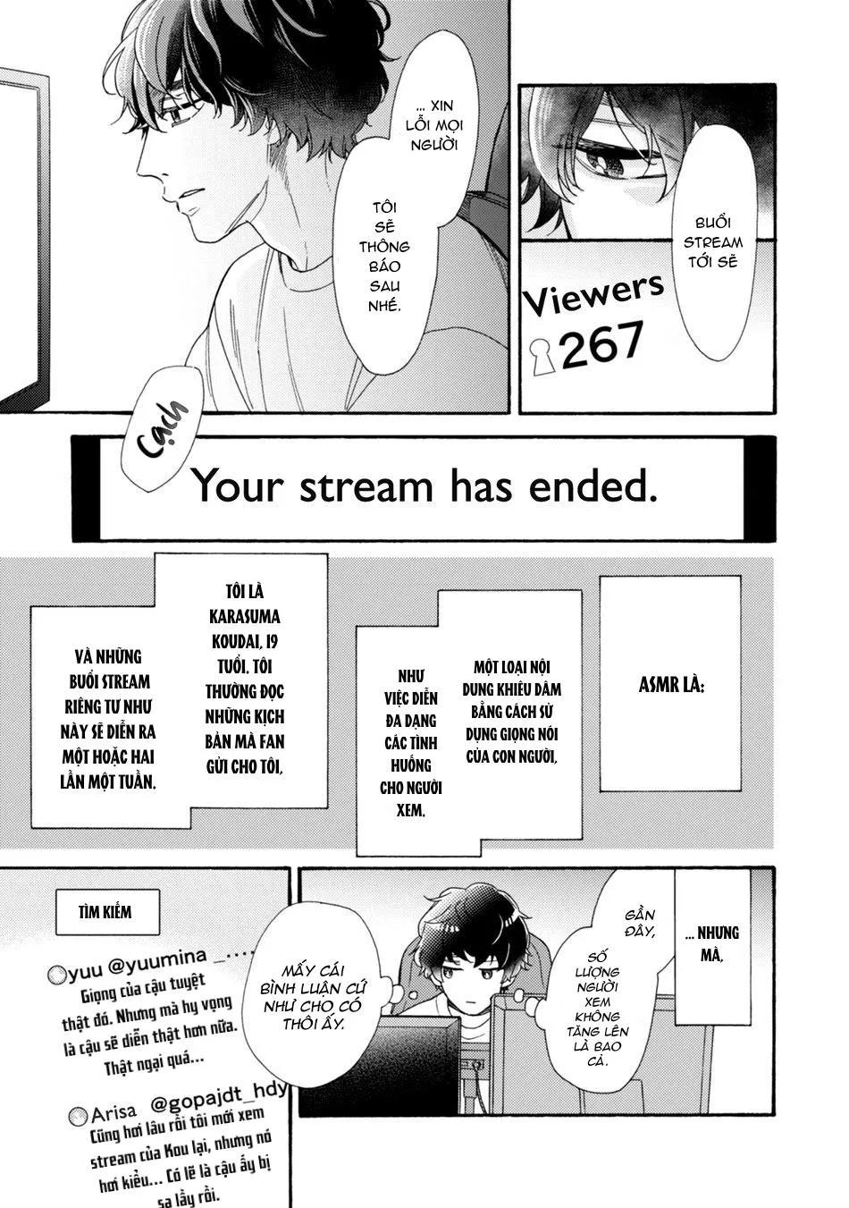 Minami muốn được nghe giọng tôi gợi tình Chapter 1 Trang 7