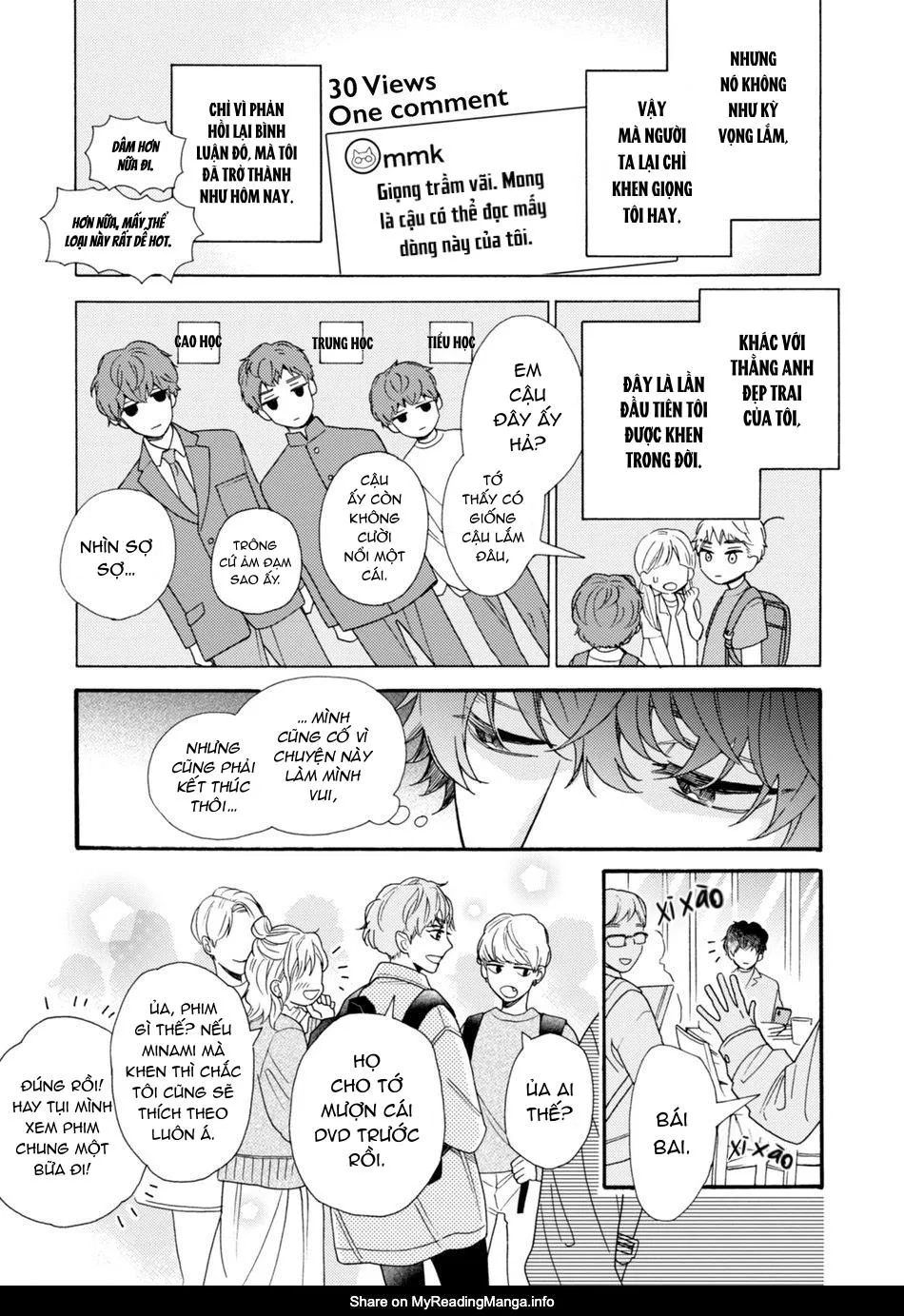 Minami muốn được nghe giọng tôi gợi tình Chapter 1 Trang 9