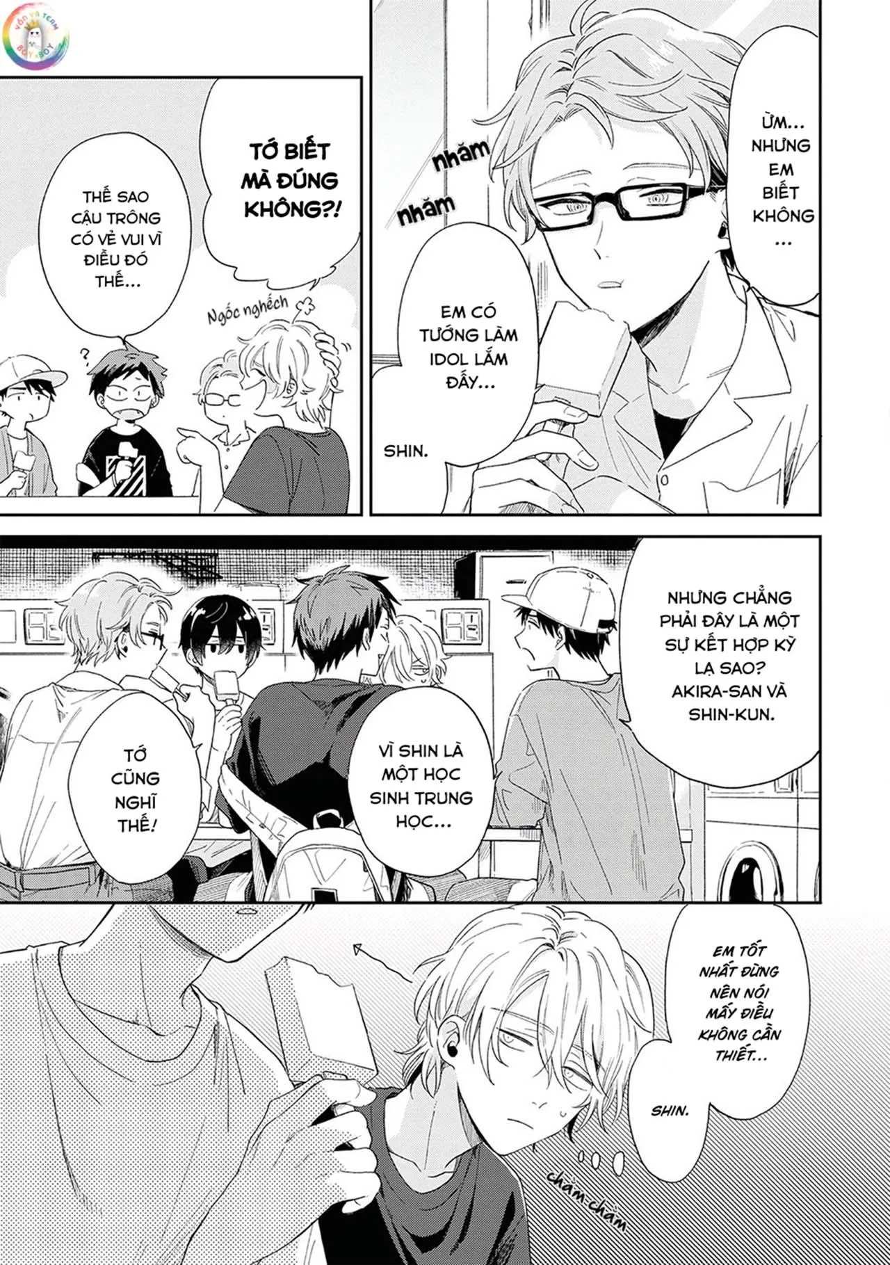 [DROP] Minato Shouji Coin Laundry Chapter 6 Trang 12