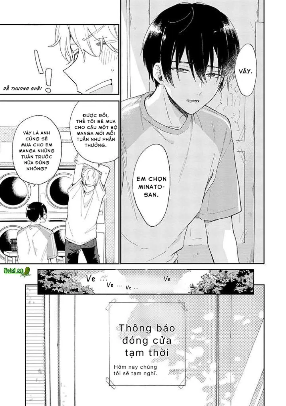[DROP] Minato Shouji Coin Laundry Chapter 1 Trang 14