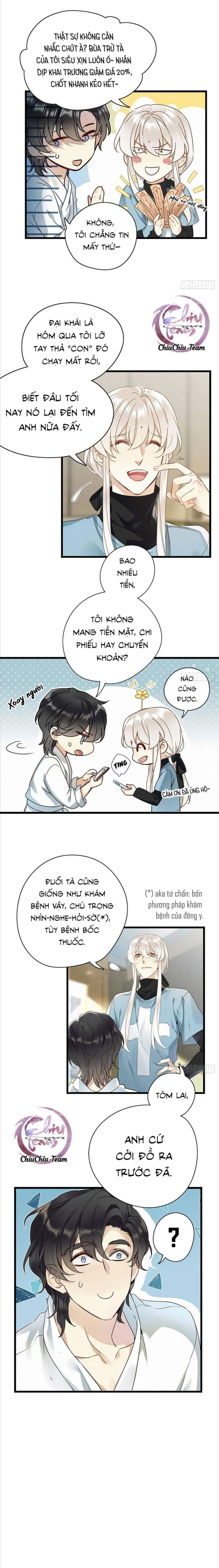 Mời Anh Bốc Quẻ Chapter 8 Trang 3