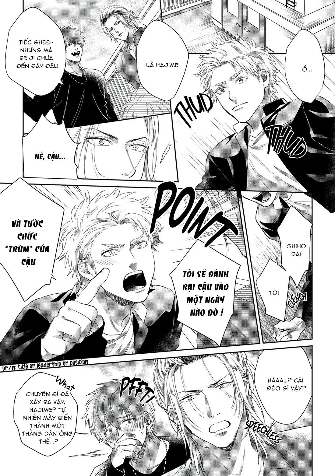 Mối quan hệ Hatsujou Chapter 2 Trang 36