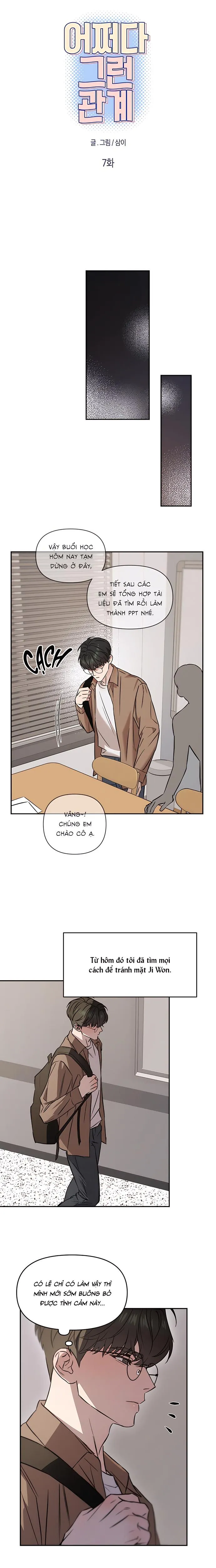 Mối Quan Hệ Tình Cờ Chapter 7 Trang 8