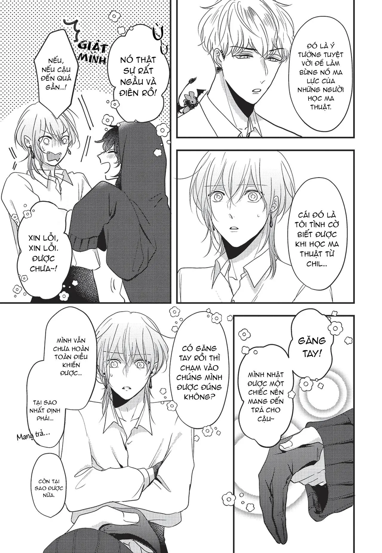 Mọi thứ tan chảy chỉ bằng một cái chạm tay của phù thủy Chapter 4 Trang 8