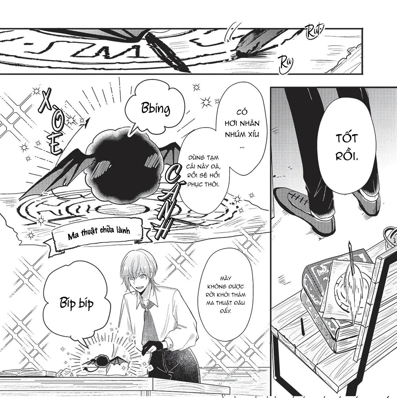 Mọi thứ tan chảy chỉ bằng một cái chạm tay của phù thủy Chapter 1 Trang 9