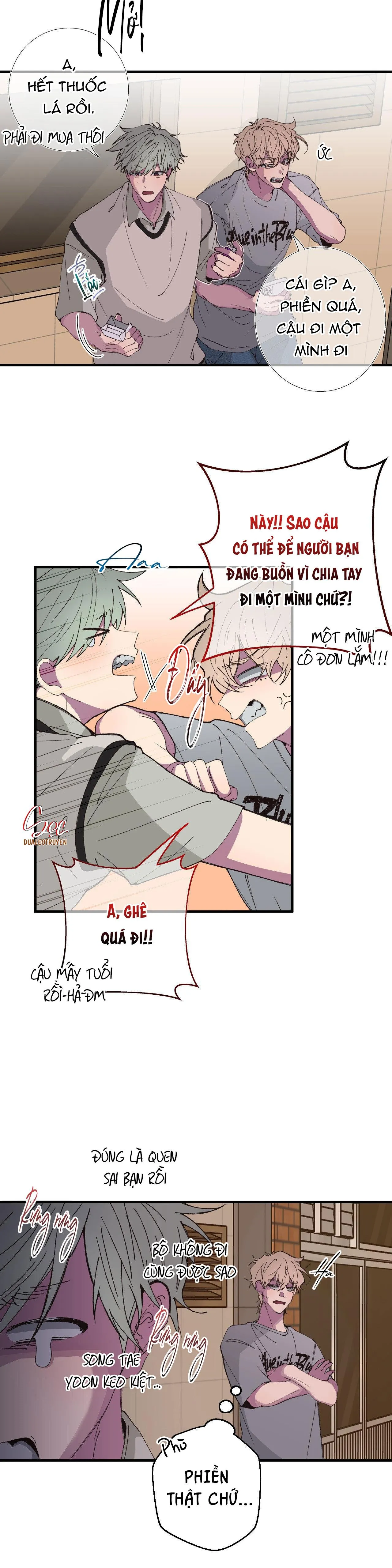 MỐI TÌNH BỊ ĐỘNG Chapter 12 Trang 13