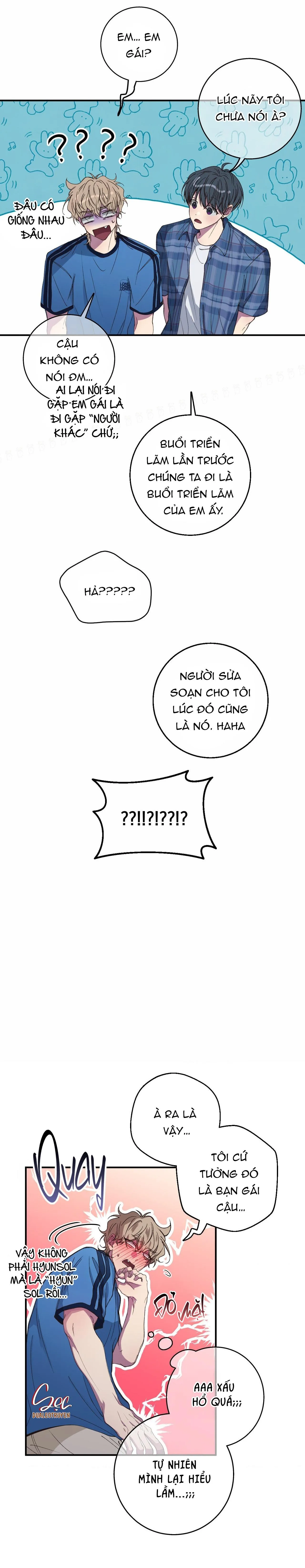 MỐI TÌNH BỊ ĐỘNG Chapter 17 Trang 10