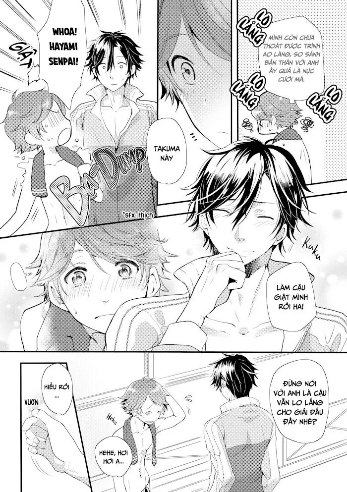 Mối tình nguy hiểm tại CLB bơi lội ( Oneshot ) Chapter 1 Trang 3