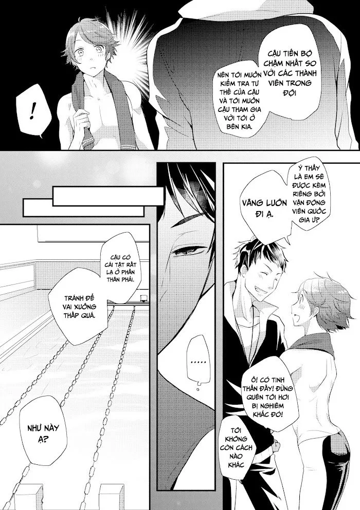 Mối tình nguy hiểm tại CLB bơi lội ( Oneshot ) Chapter 1 Trang 5