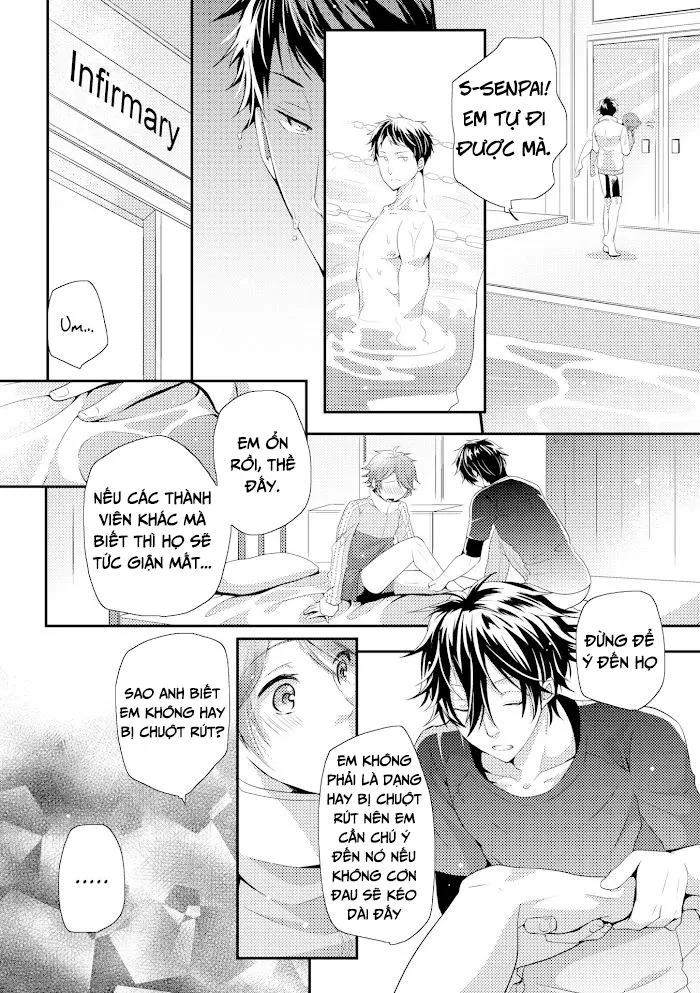 Mối tình nguy hiểm tại CLB bơi lội ( Oneshot ) Chapter 1 Trang 9