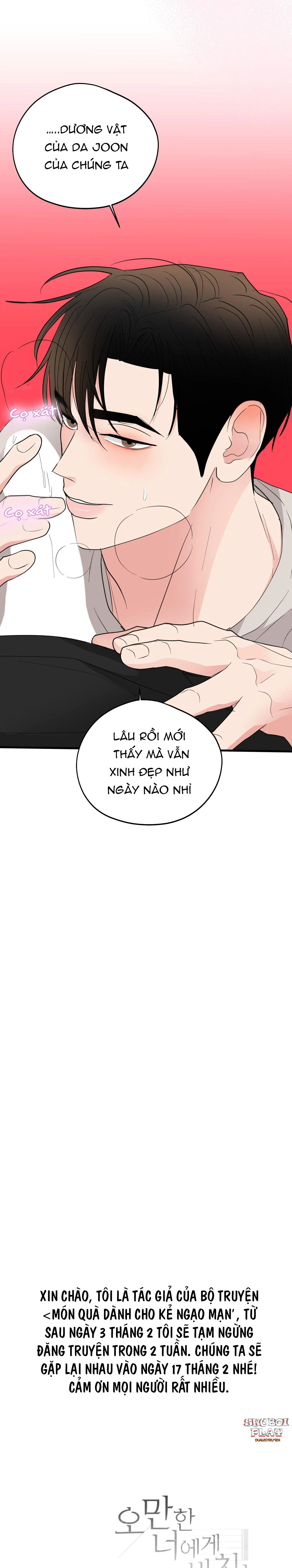 (DROP) MÓN QUÀ DÀNH CHO KẺ NGẠO MẠN Chapter 16 Trang 31