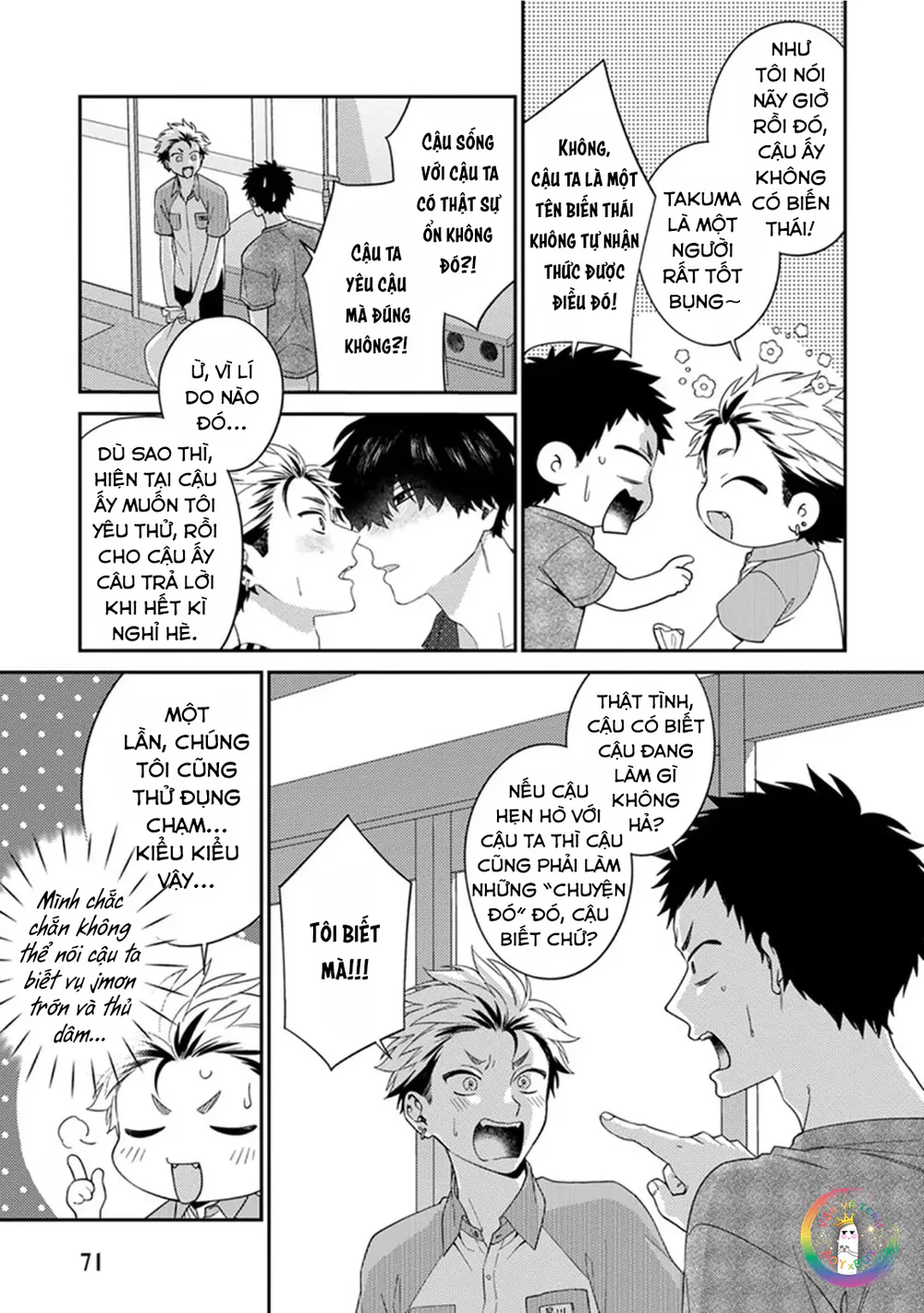 Mousugu kuwareru kamo shiren Chapter 3 Trang 6