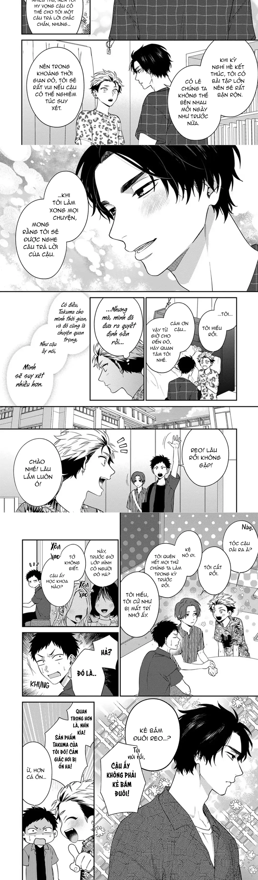 Mousugu kuwareru kamo shiren Chapter 4 Trang 5