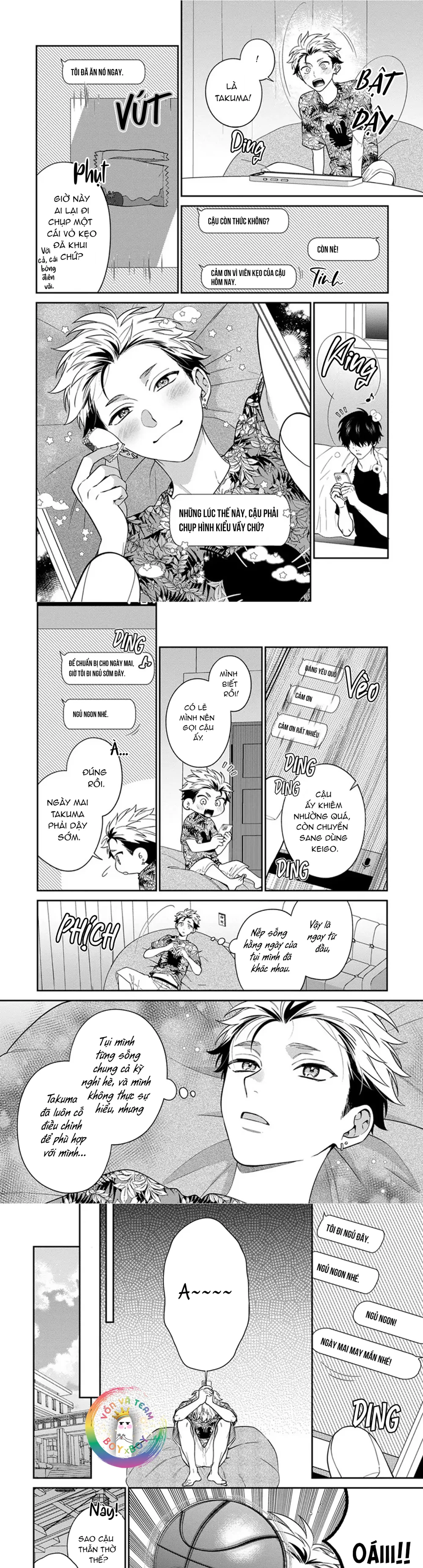 Mousugu kuwareru kamo shiren Chapter 4 Trang 8