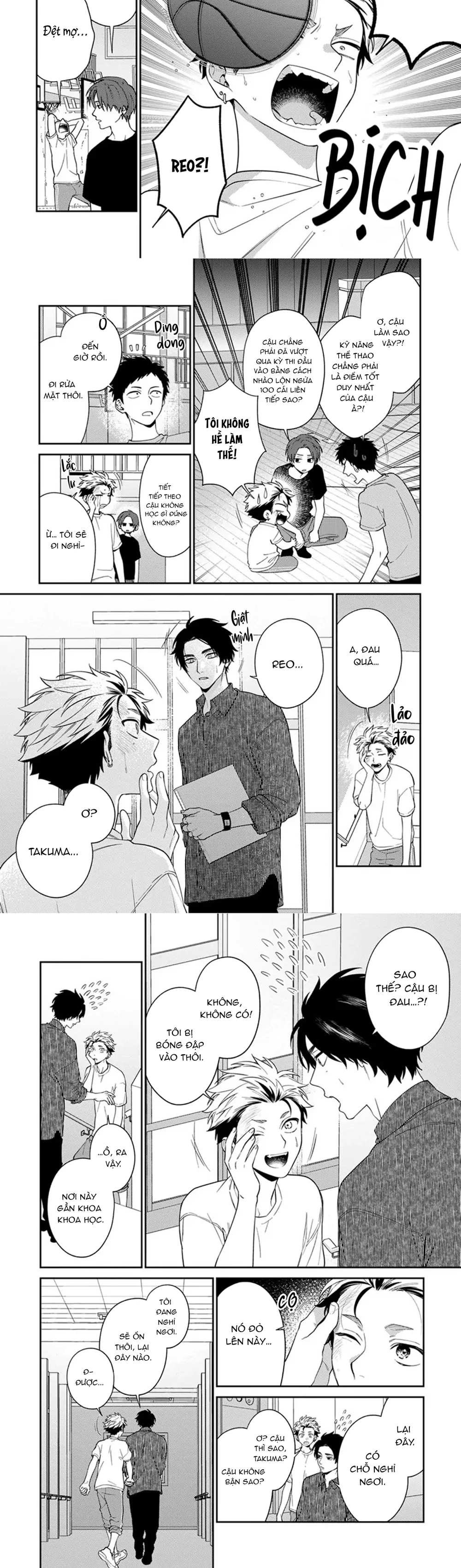 Mousugu kuwareru kamo shiren Chapter 4 Trang 9