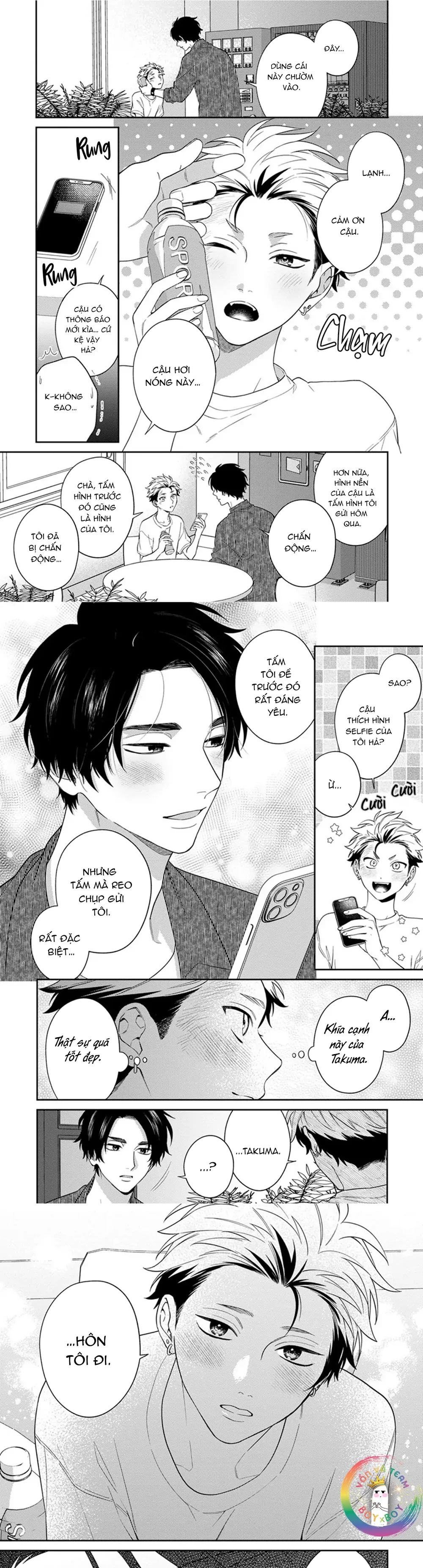 Mousugu kuwareru kamo shiren Chapter 4 Trang 10