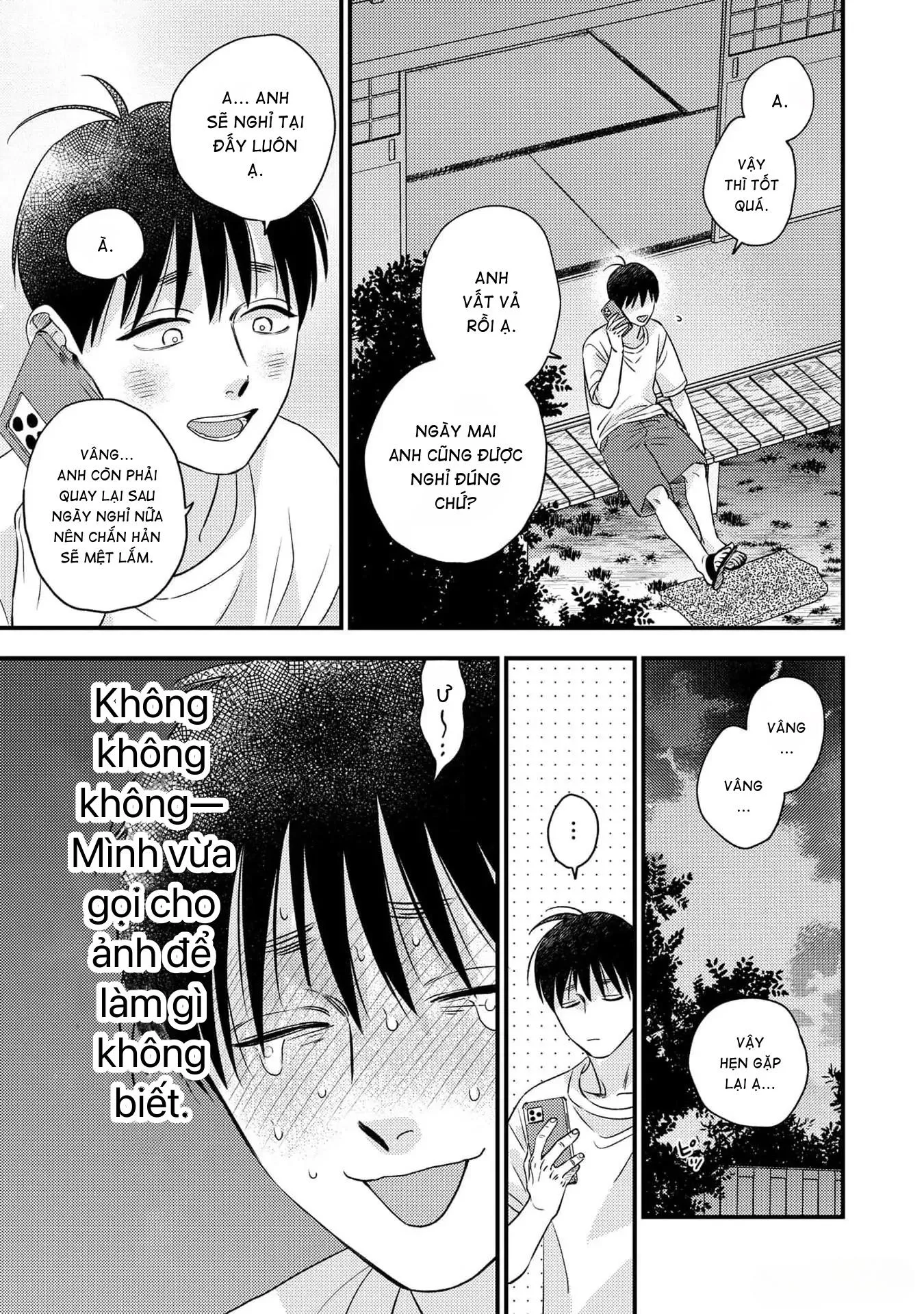 Mùa hè bên những người đàn ông nóng bỏng tại nhà trọ Chapter 3 Trang 19