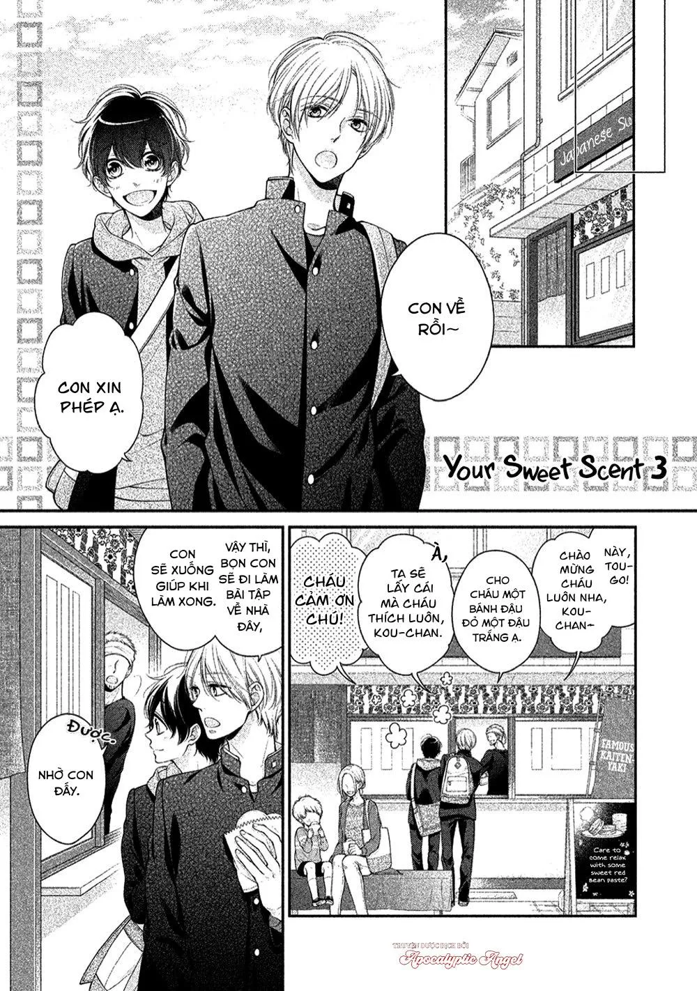 Mùi Hương Ngọt Ngào Của Cậu Chapter 3 Trang 5