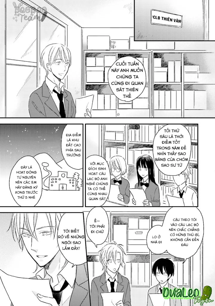 Tình Yêu Nơi Sao Bắc Đẩu Chapter 2 Trang 9