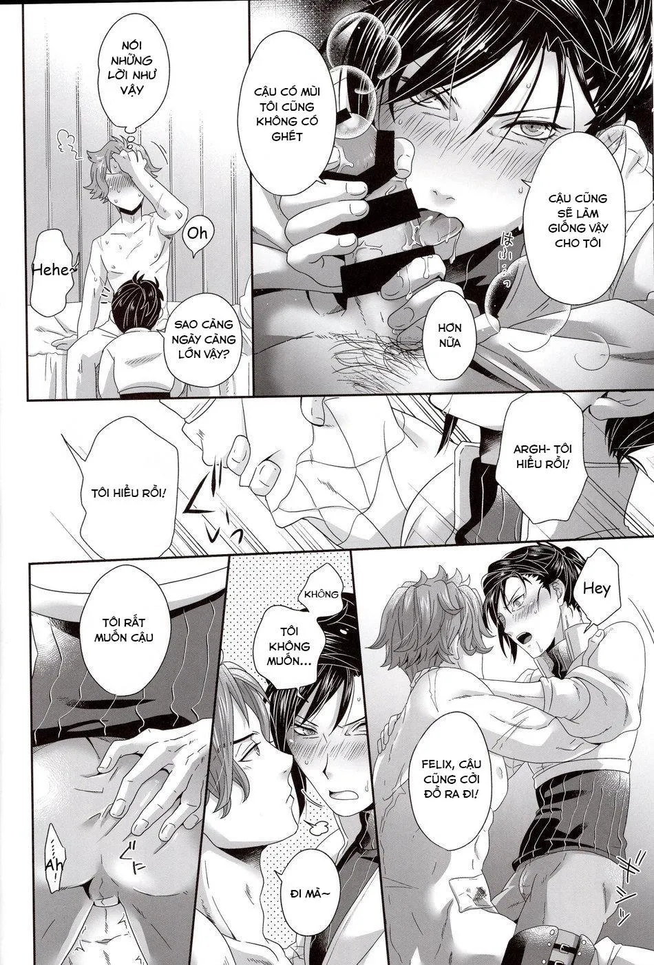 Làm bạn cũng nên có chừng mực - Fire Emblem dj Chapter 1 Trang 18