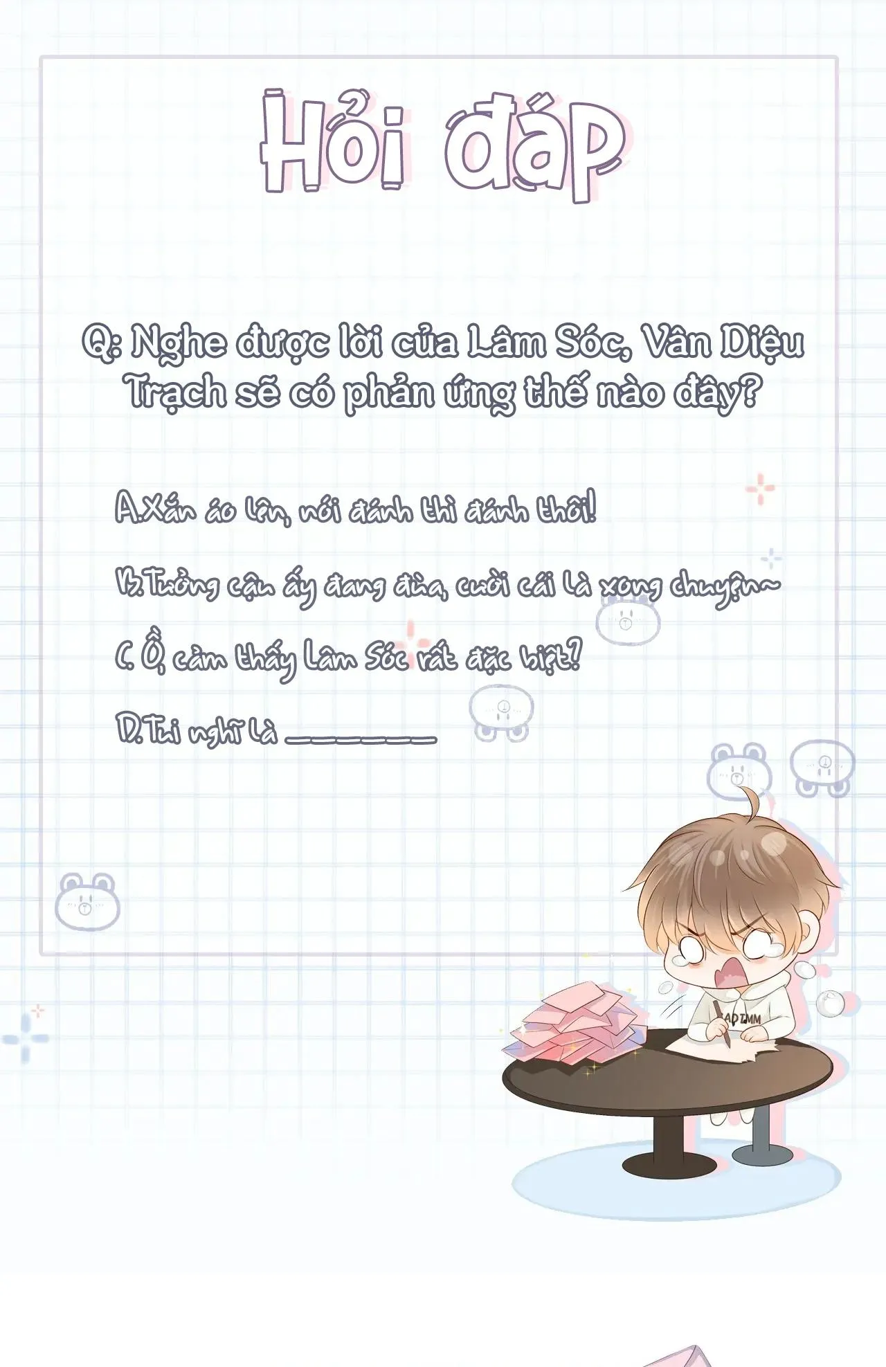 Nam Thần Bá Đạo Cầu Xin Tôi Quay Lại (NGANG RAW) Chapter 7 Trang 56