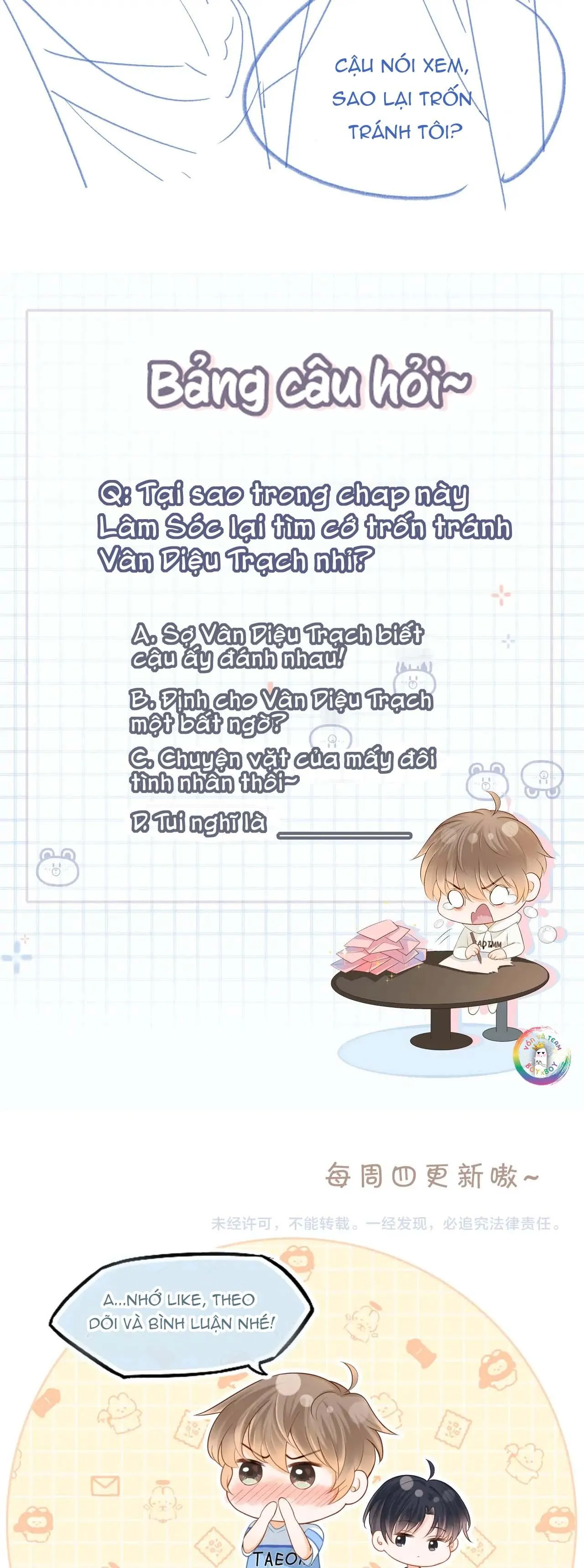 Nam Thần Bá Đạo Cầu Xin Tôi Quay Lại (NGANG RAW) Chapter 11 Trang 41