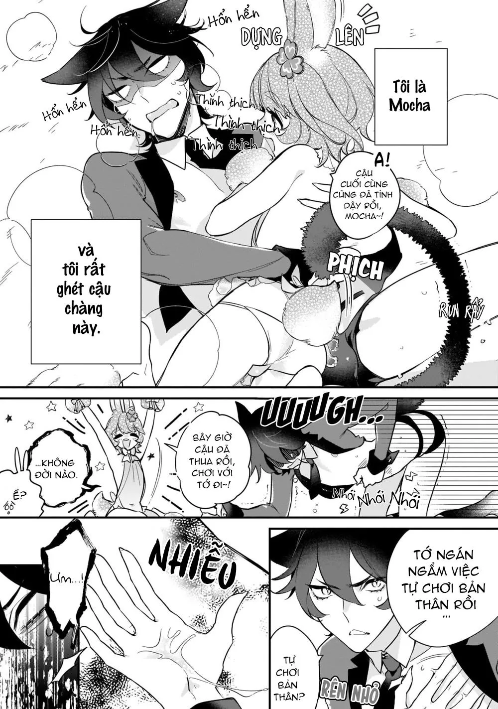 Neko hame usagi-chan wa gaman shinai Chapter 1 Trang 6