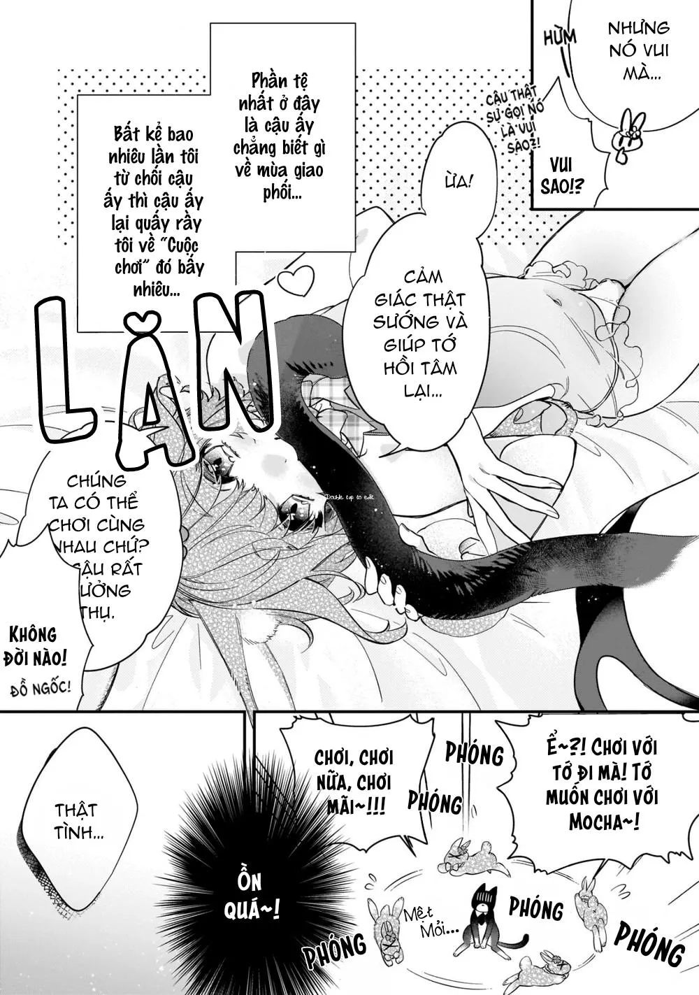 Neko hame usagi-chan wa gaman shinai Chapter 1 Trang 8
