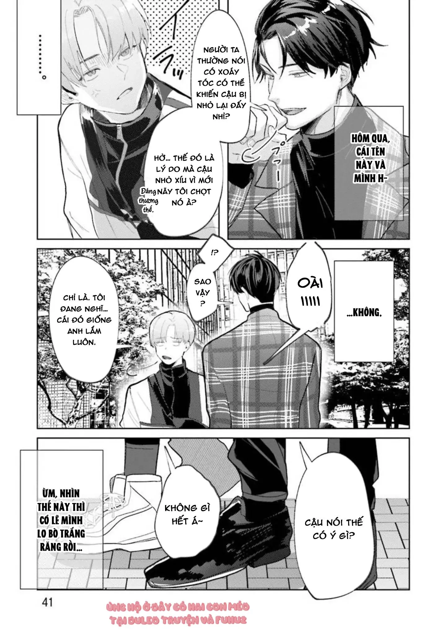 Nếu bị sếp phát hiện ra việc cosplay nữ thì tôi chết chắc Chapter 2 Trang 3