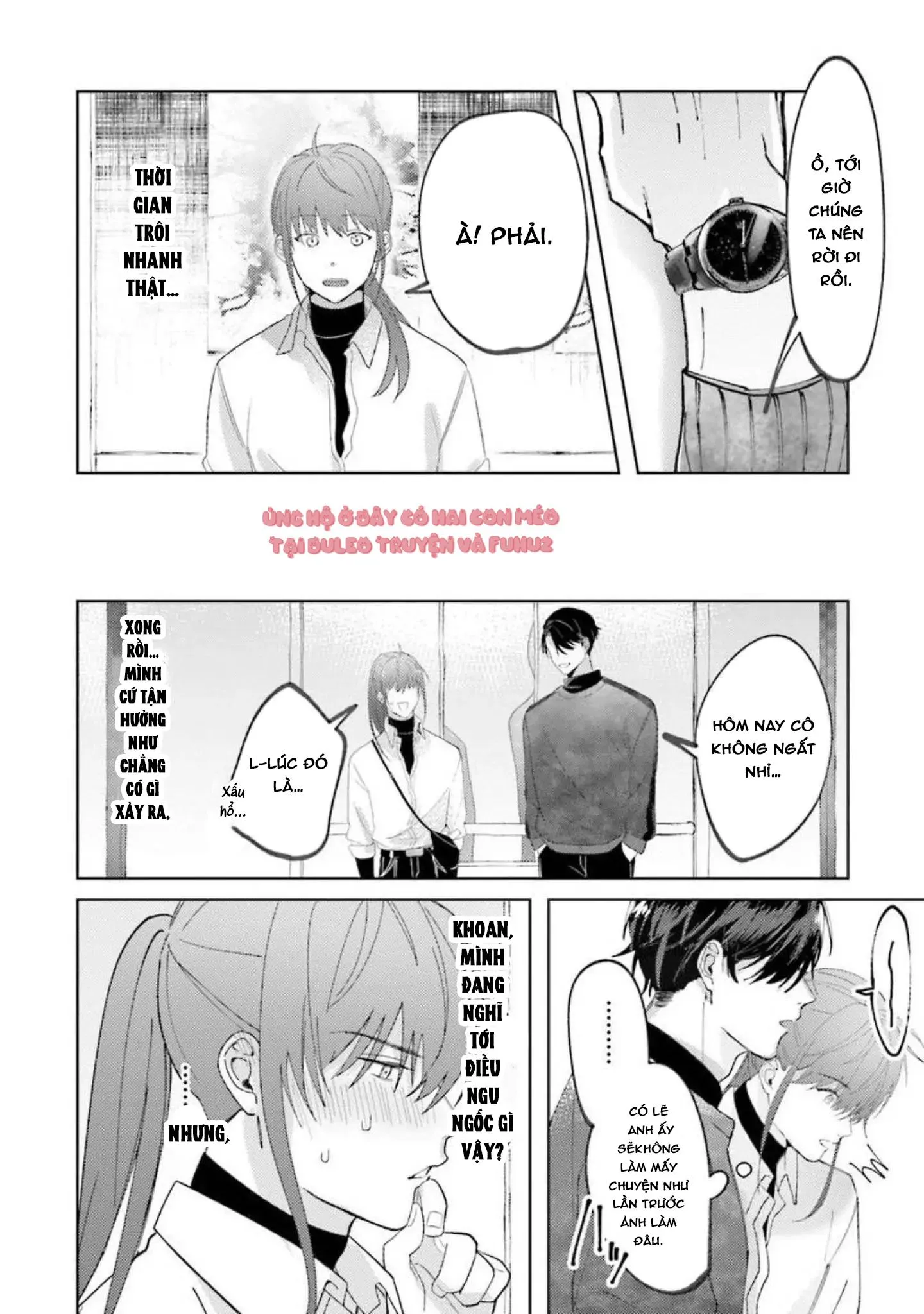 Nếu bị sếp phát hiện ra việc cosplay nữ thì tôi chết chắc Chapter 2 Trang 12