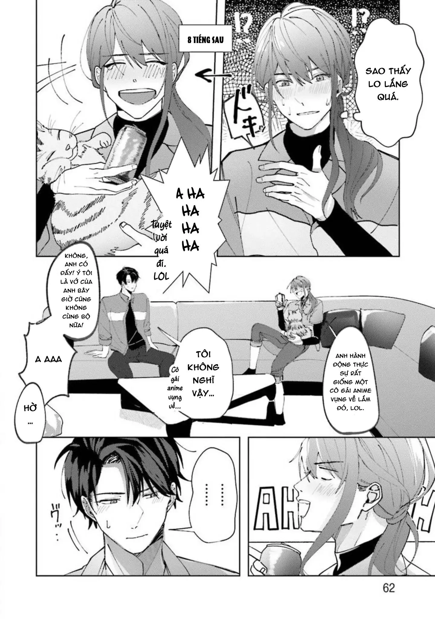 Nếu bị sếp phát hiện ra việc cosplay nữ thì tôi chết chắc Chapter 2 Trang 24