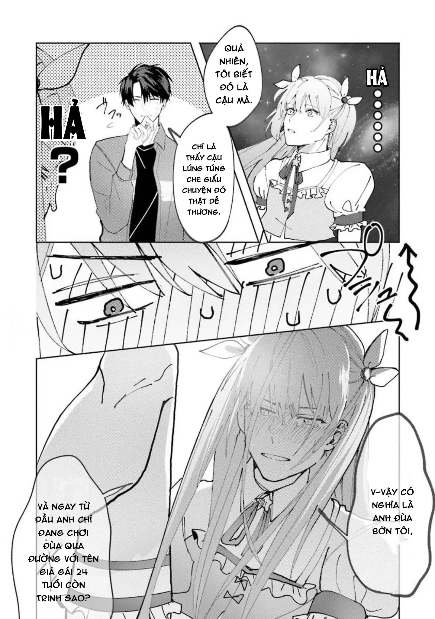 Nếu bị sếp phát hiện ra việc cosplay nữ thì tôi chết chắc Chapter 2 Trang 34