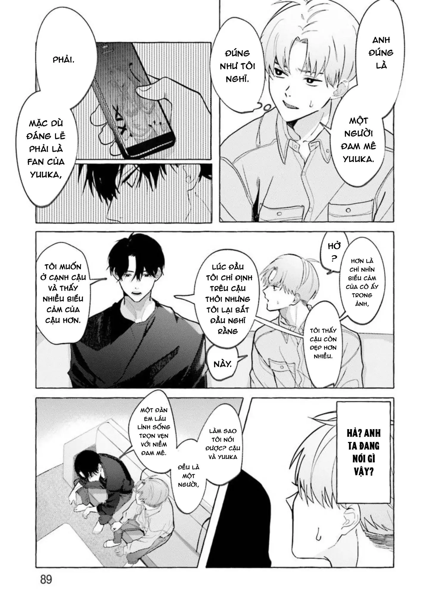 Nếu bị sếp phát hiện ra việc cosplay nữ thì tôi chết chắc Chapter 3 Trang 13