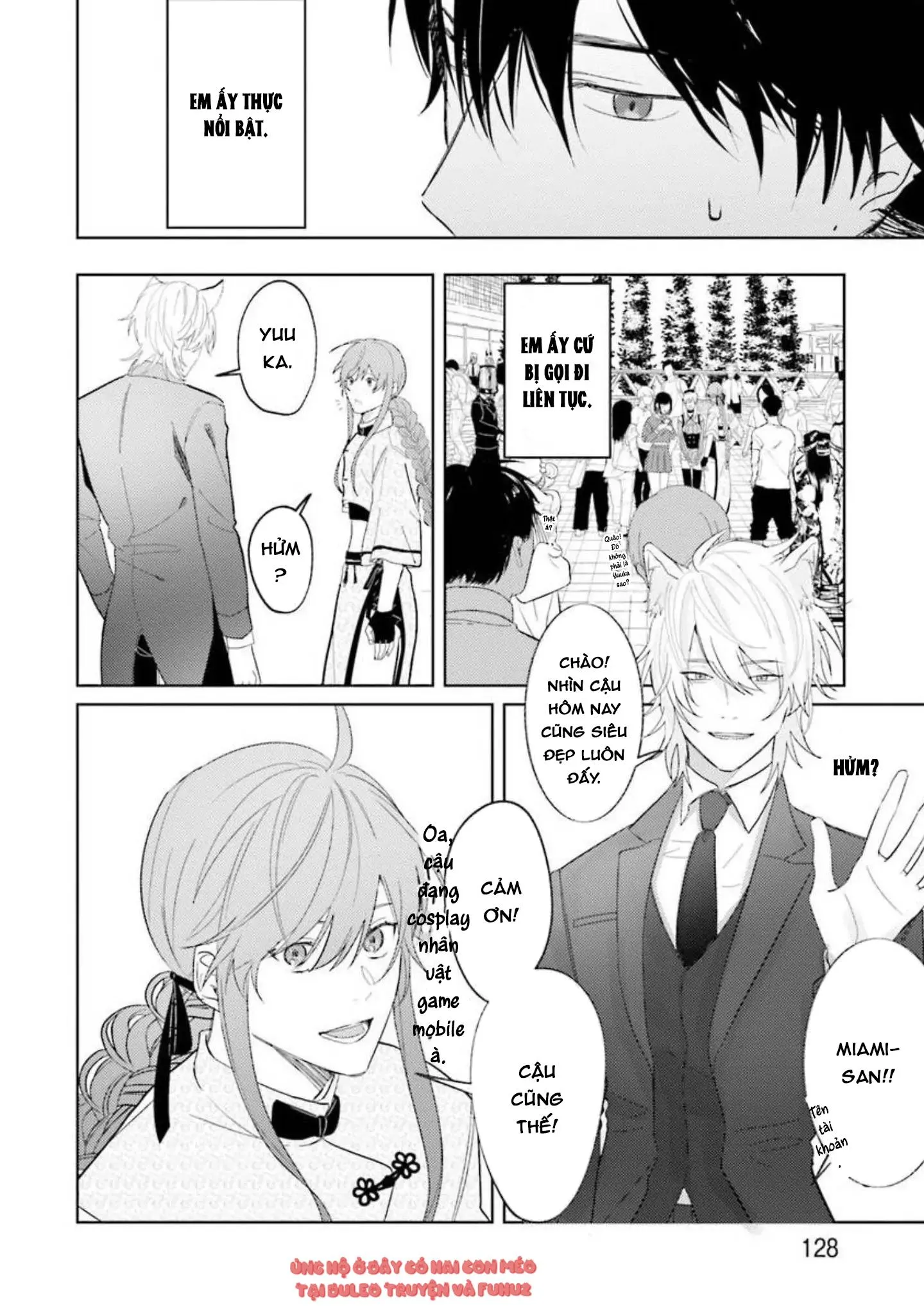 Nếu bị sếp phát hiện ra việc cosplay nữ thì tôi chết chắc Chapter 4 Trang 16